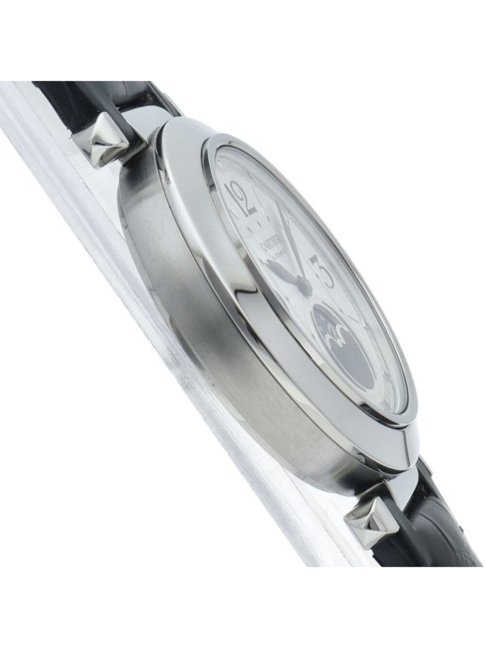 Cartier Pasha de Cartier Moonphase Watch SS - Picture 2 of 4